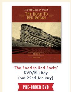 ægtemand Af Gud sælger Mumford and Sons: 'The Road To Red Rocks' Pre-Order Announcement...